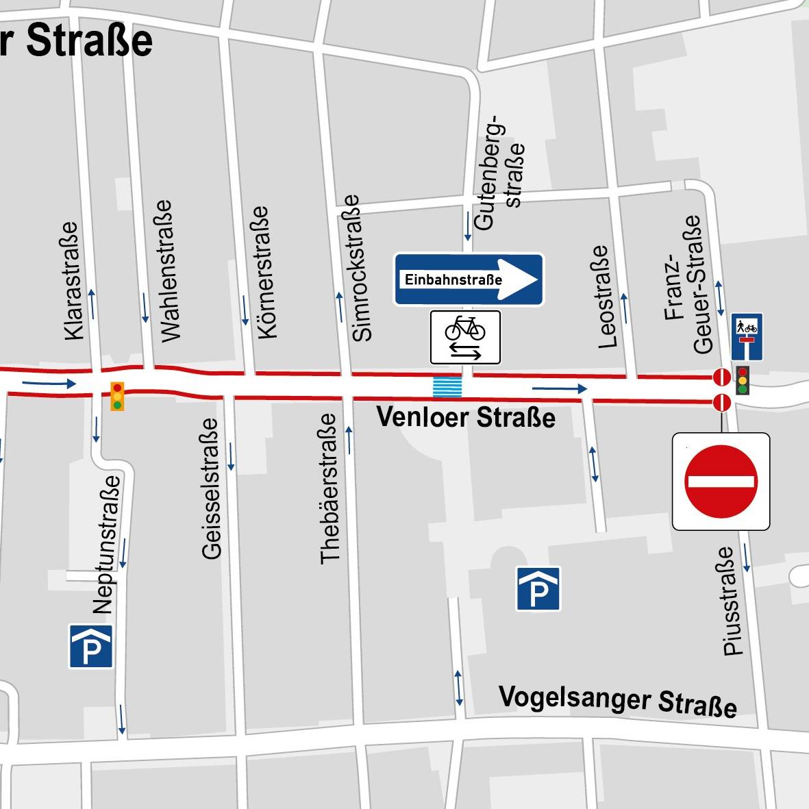 Köln: Entscheidung Gefallen – Venloer Straße Weiterhin Einbahnstraße Köln: Entscheidung Gefallen – Venloer Straße Weiterhin Einbahnstraße
