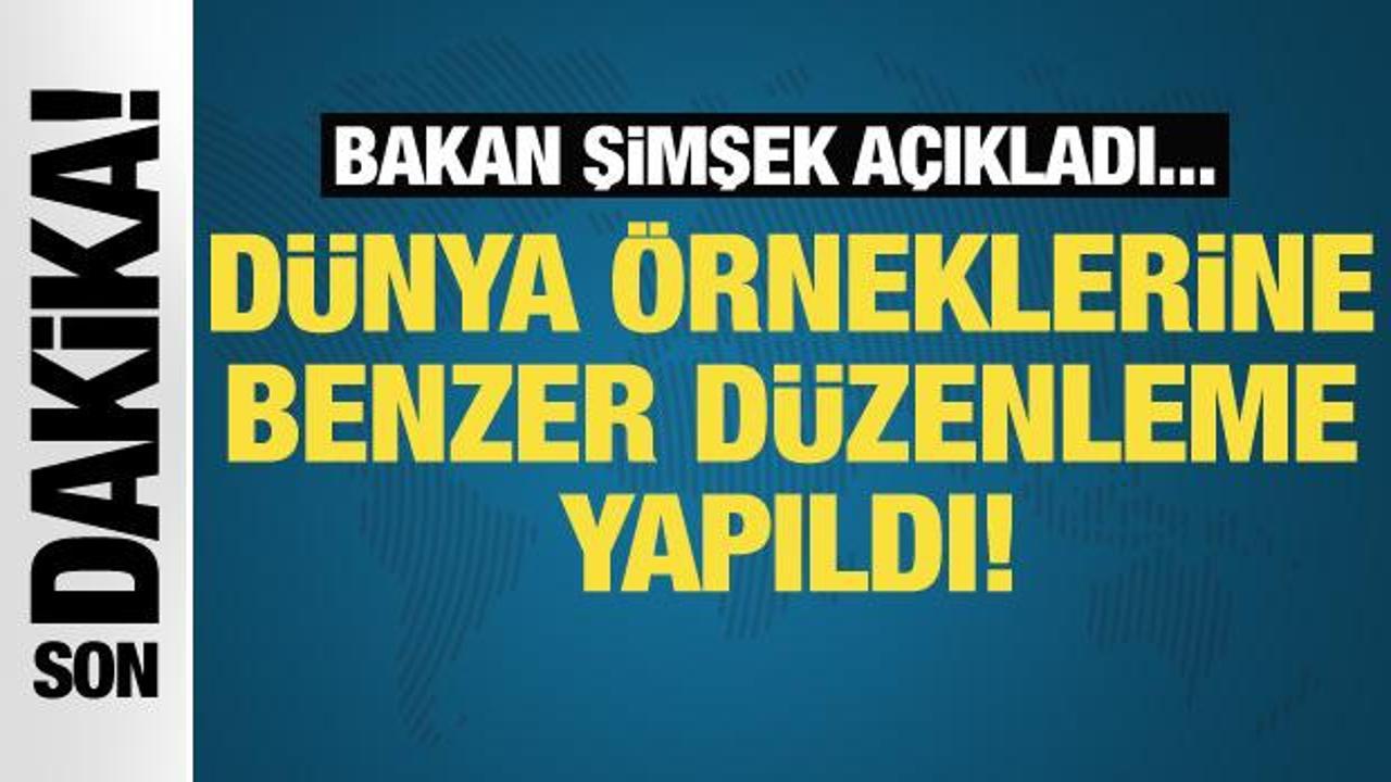 Kripto Varlık Yatırımcılarına Bakan Şimşek'ten Önemli Uyarı Kripto Varlık Yatırımcılarına Bakan Şimşek'ten Önemli Uyarı