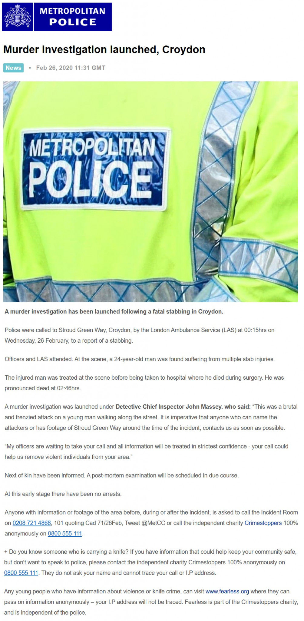 Lancaster City Stabbing: Witness Accounts And Police Appeal For Information Lancaster City Stabbing: Witness Accounts And Police Appeal For Information