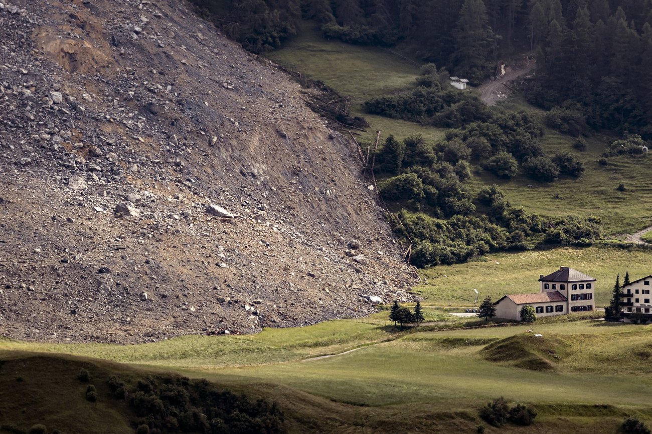 Landslide Risk Forces Evacuation In Swiss Mountain Village Landslide Risk Forces Evacuation In Swiss Mountain Village