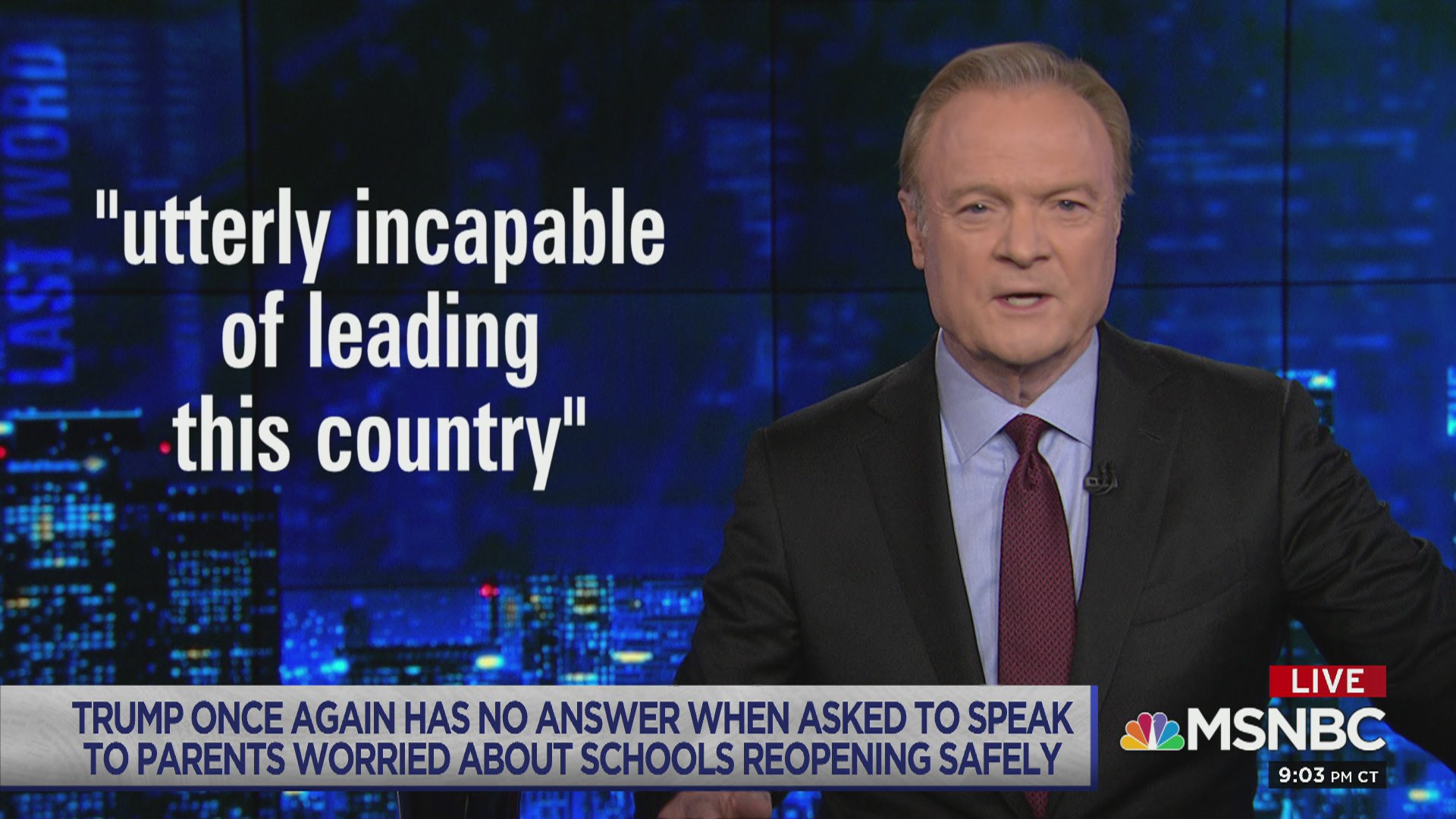 Lawrence O'Donnell Show: The Moment Trump Was Humbled On Live Television Lawrence O'Donnell Show: The Moment Trump Was Humbled On Live Television
