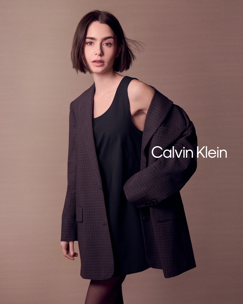 Lily Collins' Sexy New Calvin Klein Campaign: Photos Lily Collins' Sexy New Calvin Klein Campaign: Photos