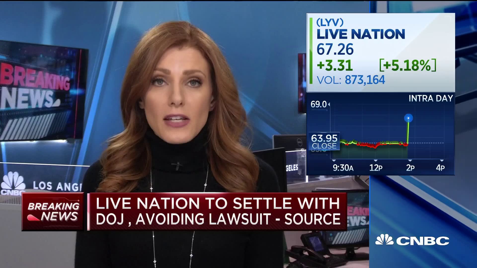 Live Nation Faces DOJ Lawsuit Over Alleged Venue Coercion Live Nation Faces DOJ Lawsuit Over Alleged Venue Coercion