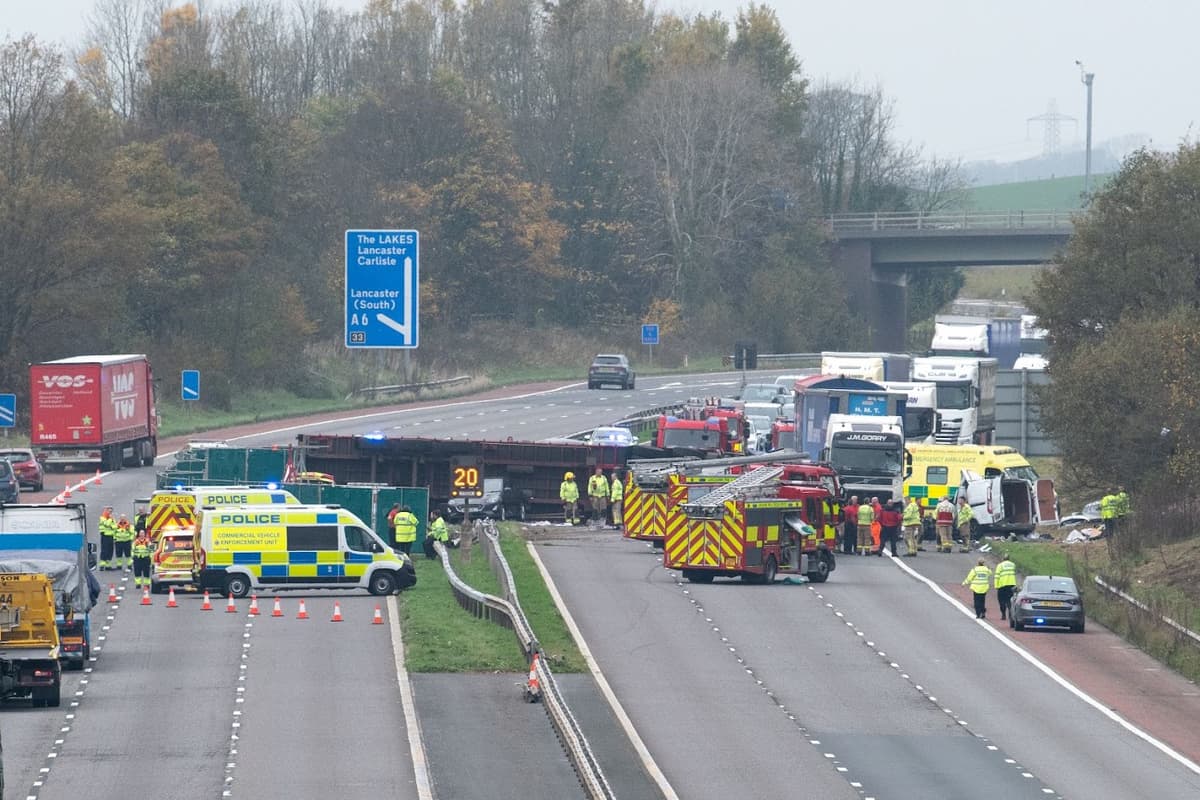 M6 Crash: Live Updates And Traffic Delays M6 Crash: Live Updates And Traffic Delays