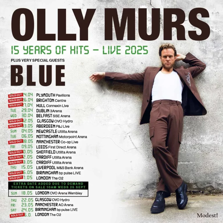 Manchester Castle Music Festival: Olly Murs To Perform Manchester Castle Music Festival: Olly Murs To Perform