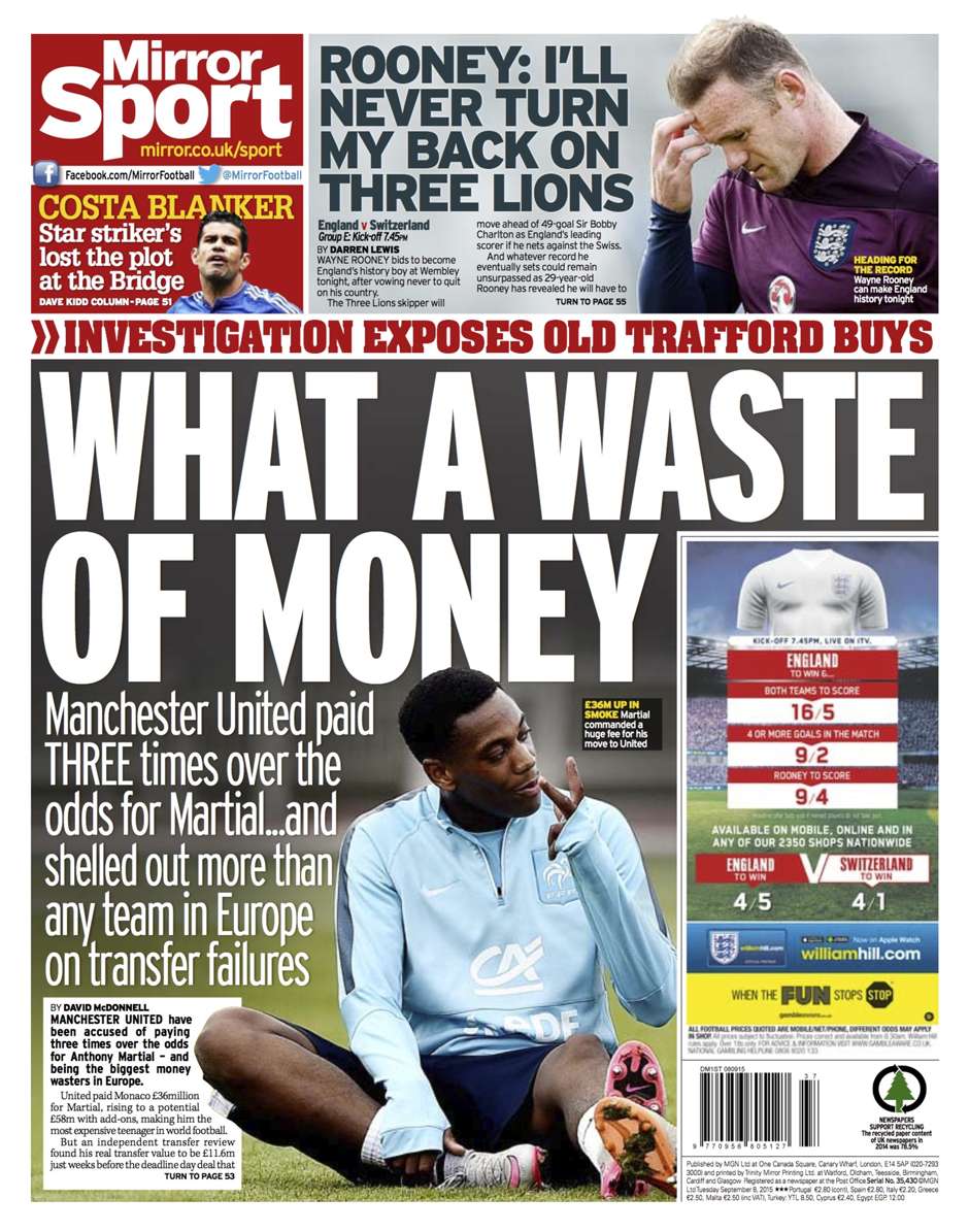 Manchester United's Pursuit Of Key Transfer Targets Manchester United's Pursuit Of Key Transfer Targets