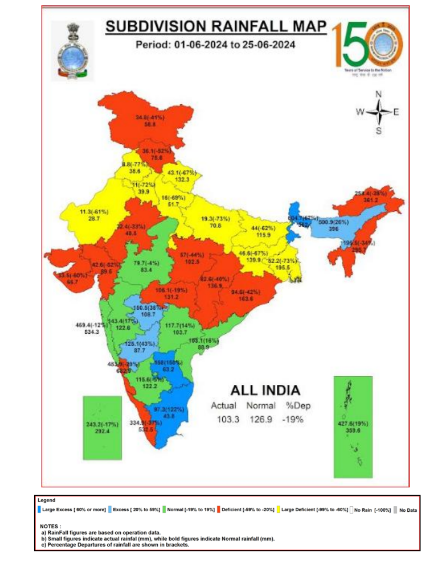 March's Rainfall: Still Short Of Ending Water Deficit March's Rainfall: Still Short Of Ending Water Deficit