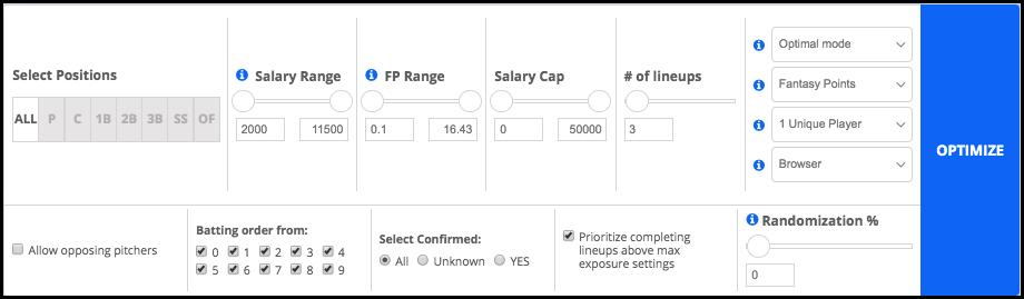 May 8th MLB DFS Lineup Optimizer: Sleeper Picks And Value Plays May 8th MLB DFS Lineup Optimizer: Sleeper Picks And Value Plays