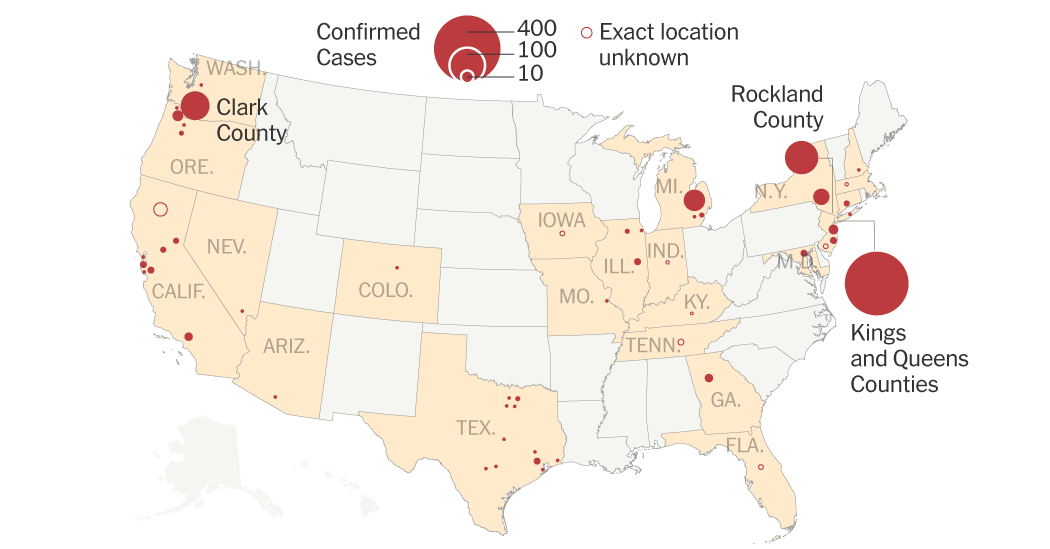 Measles Outbreak Updates: Tracking The Spread Of Cases Across The U.S. Measles Outbreak Updates: Tracking The Spread Of Cases Across The U.S.