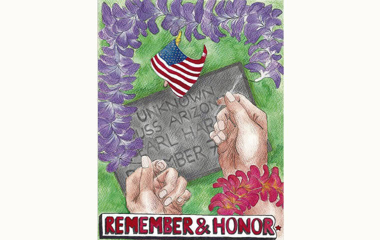 Memorial Day Poster Contest: Celebrating Hawaii Keiki's Artistic Talents Through Lei-Making Memorial Day Poster Contest: Celebrating Hawaii Keiki's Artistic Talents Through Lei-Making