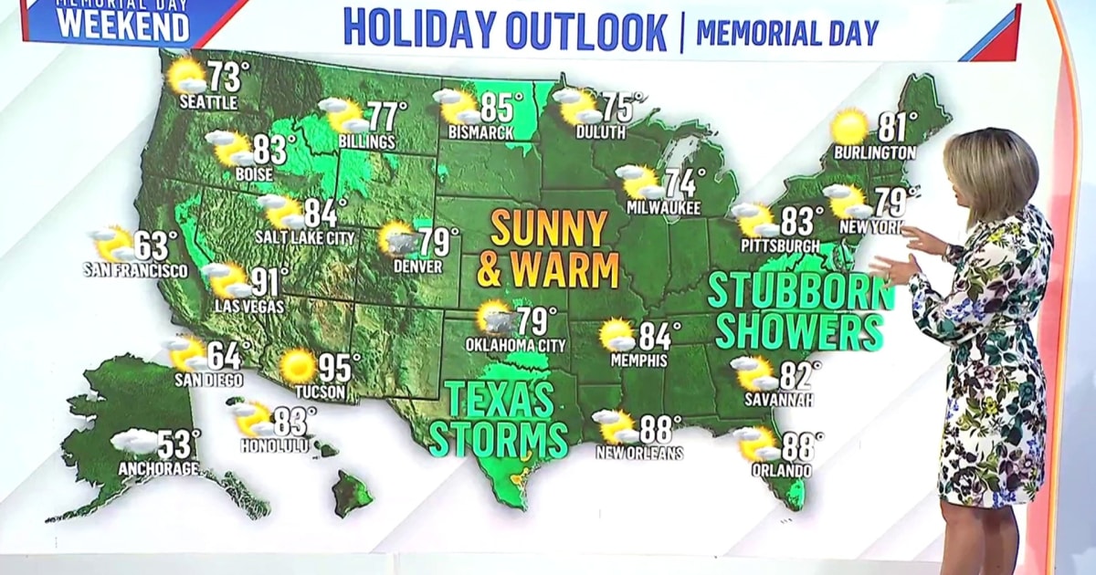 Memorial Day Weekend Forecast For New York City: Rain Prediction Memorial Day Weekend Forecast For New York City: Rain Prediction