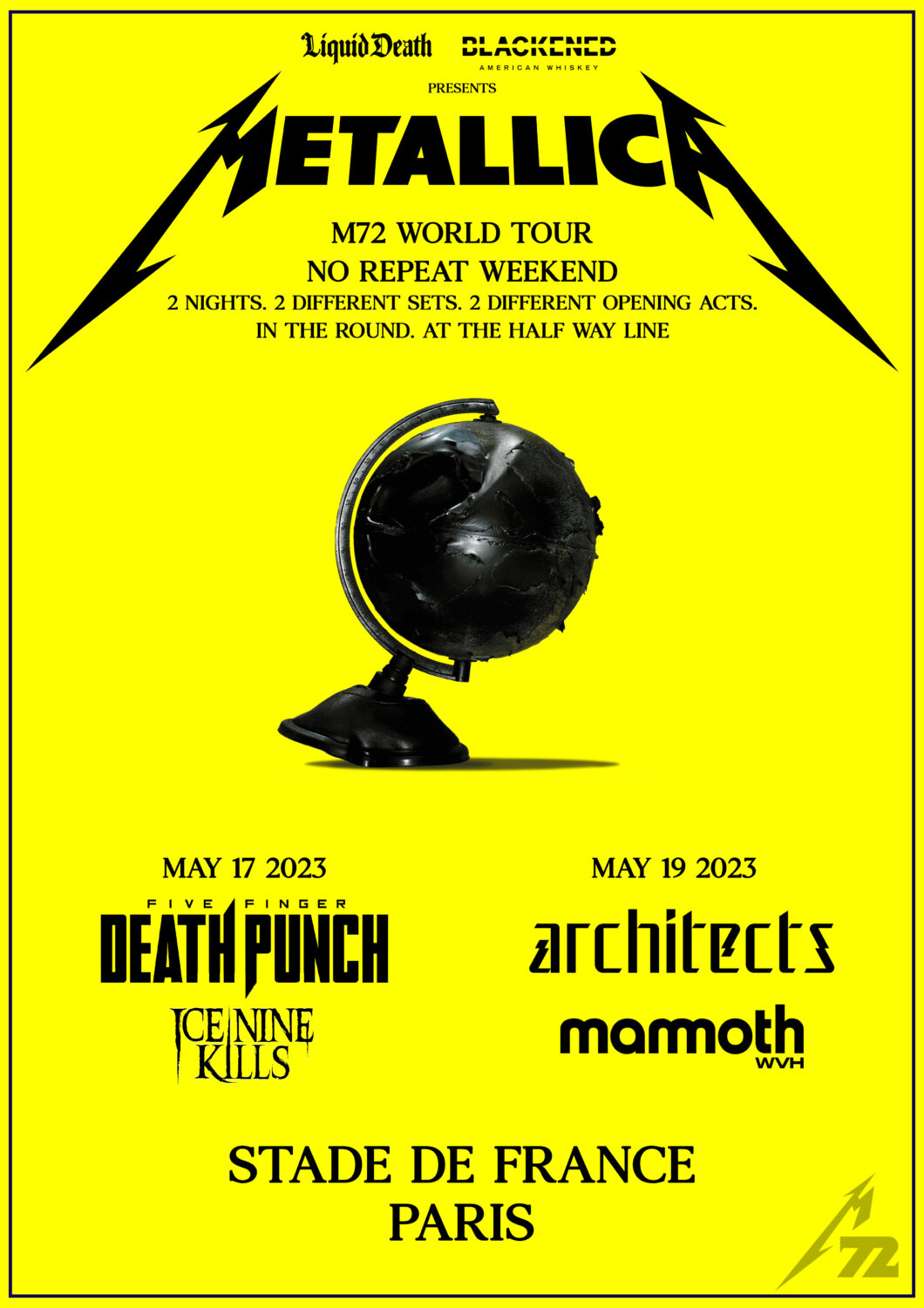 Metallica M72 World Tour 2026: UK & Europe Dates Announced Metallica M72 World Tour 2026: UK & Europe Dates Announced
