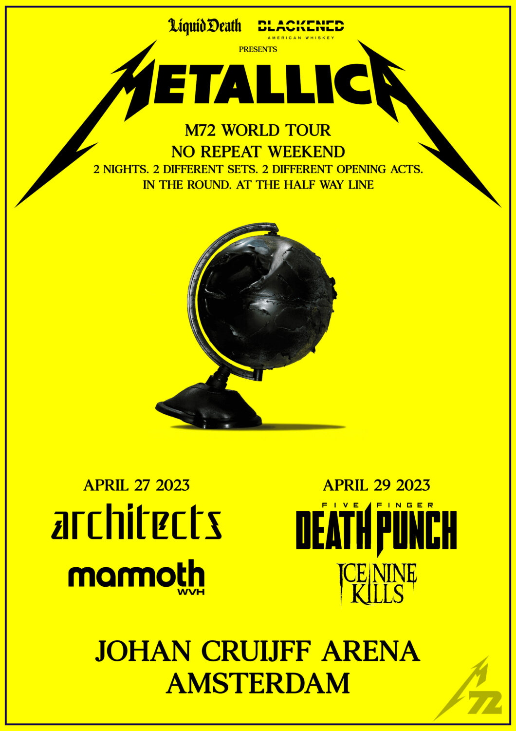 Metallica World Tour 2024: Glasgow Date Confirmed Metallica World Tour 2024: Glasgow Date Confirmed
