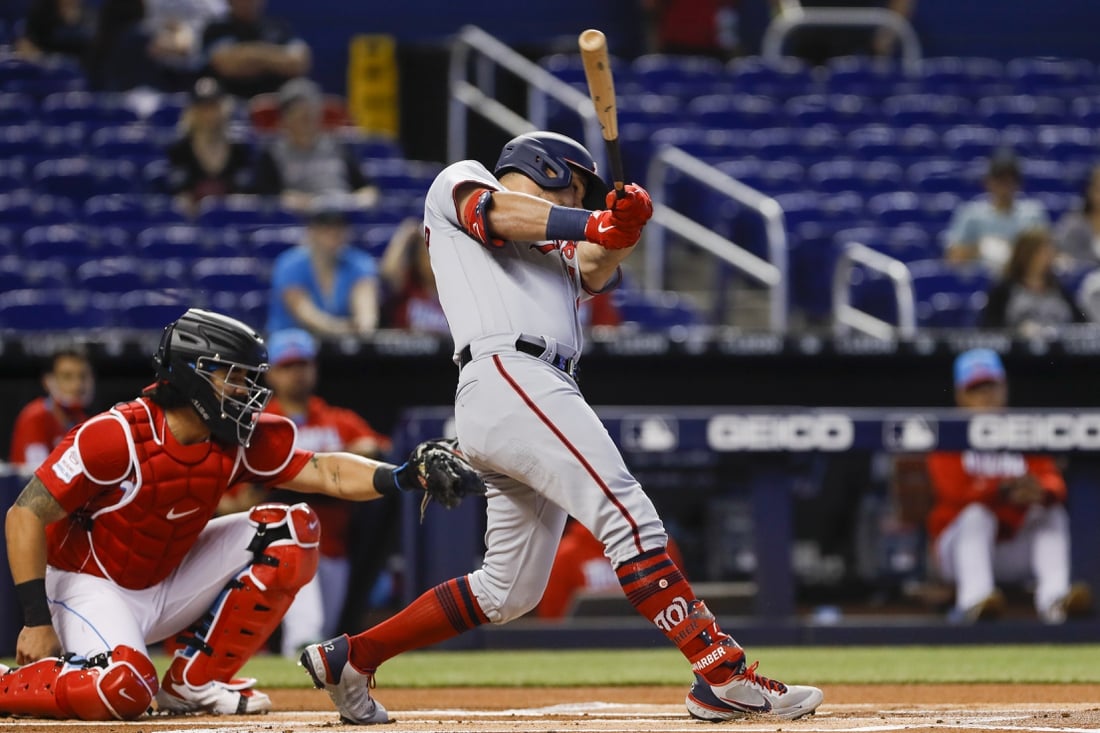 Miami Marlins Defeat Washington Nationals, Reclaim .500 Record Miami Marlins Defeat Washington Nationals, Reclaim .500 Record