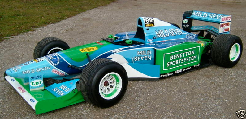 Michael Schumacher's Benetton: A Detailed Look At The Auctioned Show Car