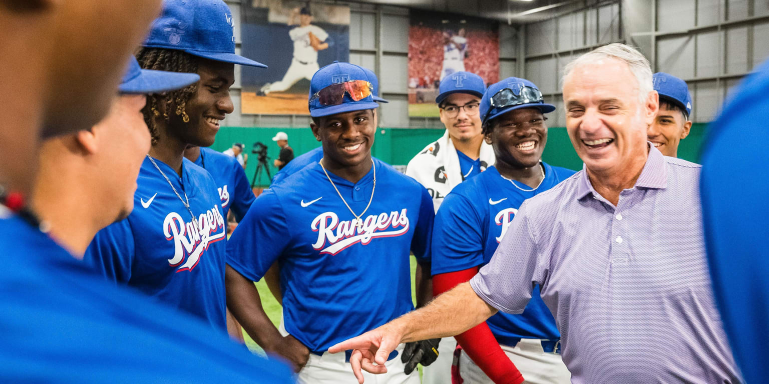 MLB Commissioner Manfred Discusses The Speedway Classic MLB Commissioner Manfred Discusses The Speedway Classic