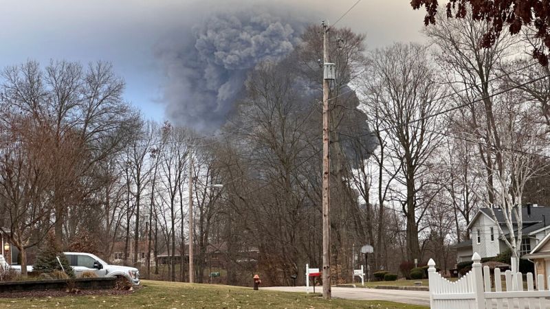 Months After Ohio Derailment, Toxic Chemical Contamination Persists In Buildings Months After Ohio Derailment, Toxic Chemical Contamination Persists In Buildings