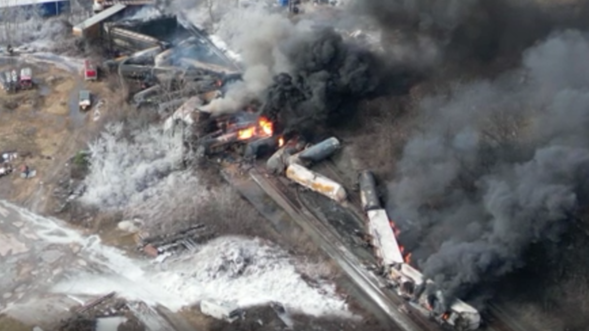 Months-Long Lingering Of Toxic Chemicals From Ohio Train Derailment In Buildings Months-Long Lingering Of Toxic Chemicals From Ohio Train Derailment In Buildings
