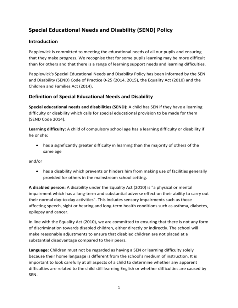 MP Referrals On Special Educational Needs (SEND) To Council Decline MP Referrals On Special Educational Needs (SEND) To Council Decline