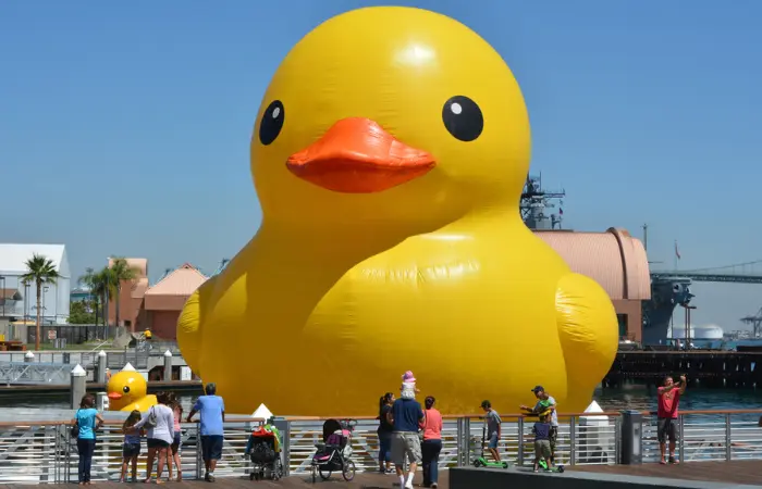 Myrtle Beach Welcomes World's Largest Rubber Duck For Water Safety Campaign Myrtle Beach Welcomes World's Largest Rubber Duck For Water Safety Campaign