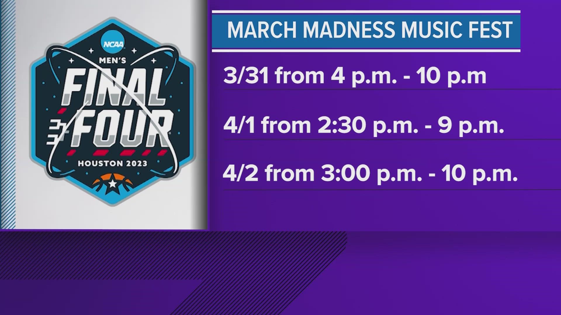 NCAA March Madness Music Festival: Artists Performing In 2024 NCAA March Madness Music Festival: Artists Performing In 2024