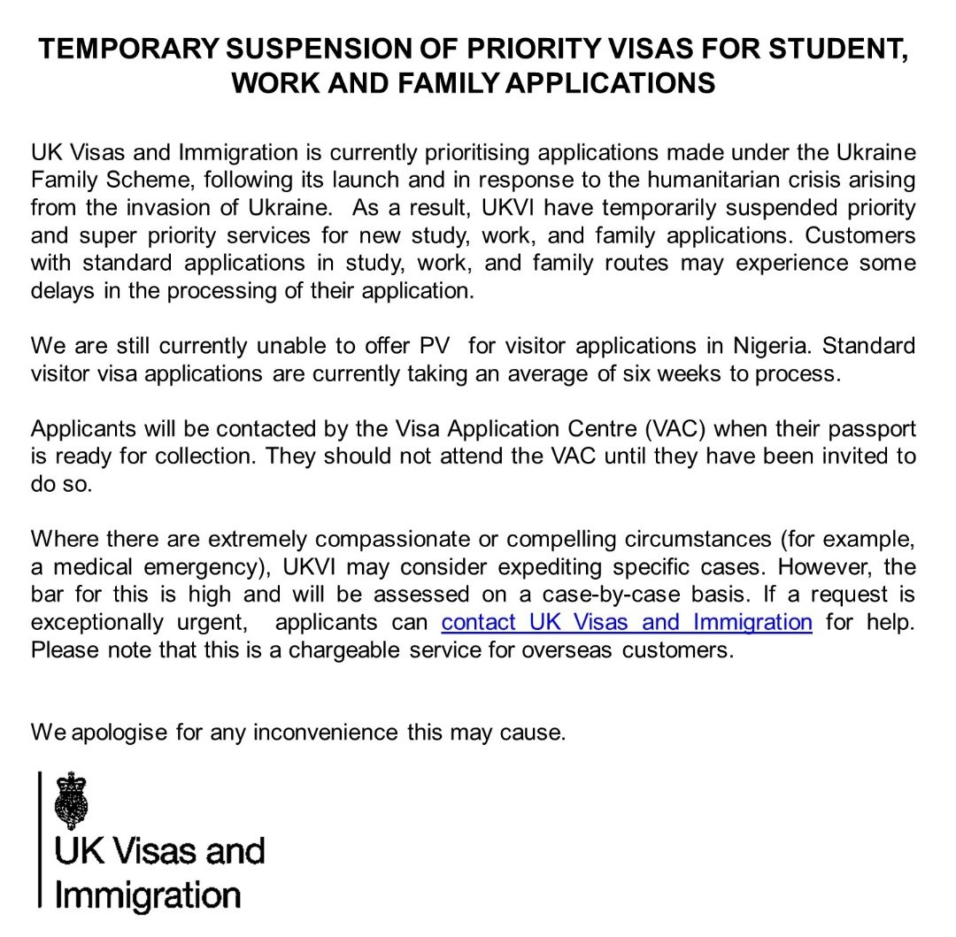 Nigeria And Other Countries Face UK Visa Restrictions Amid Overstay Concerns Nigeria And Other Countries Face UK Visa Restrictions Amid Overstay Concerns
