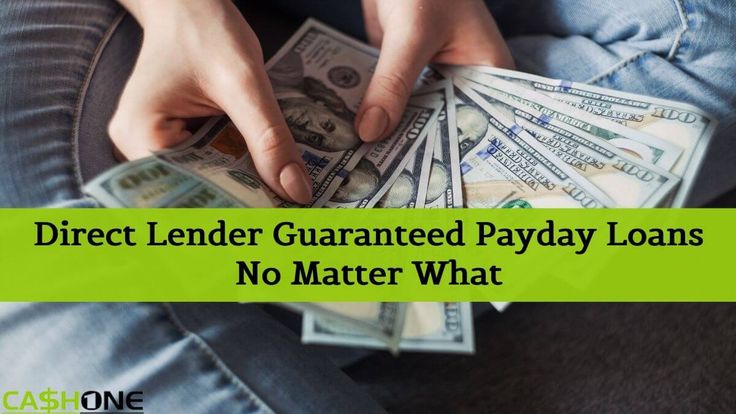 No Credit Check Loans Direct Lender: Understanding Guaranteed Approval No Credit Check Loans Direct Lender: Understanding Guaranteed Approval