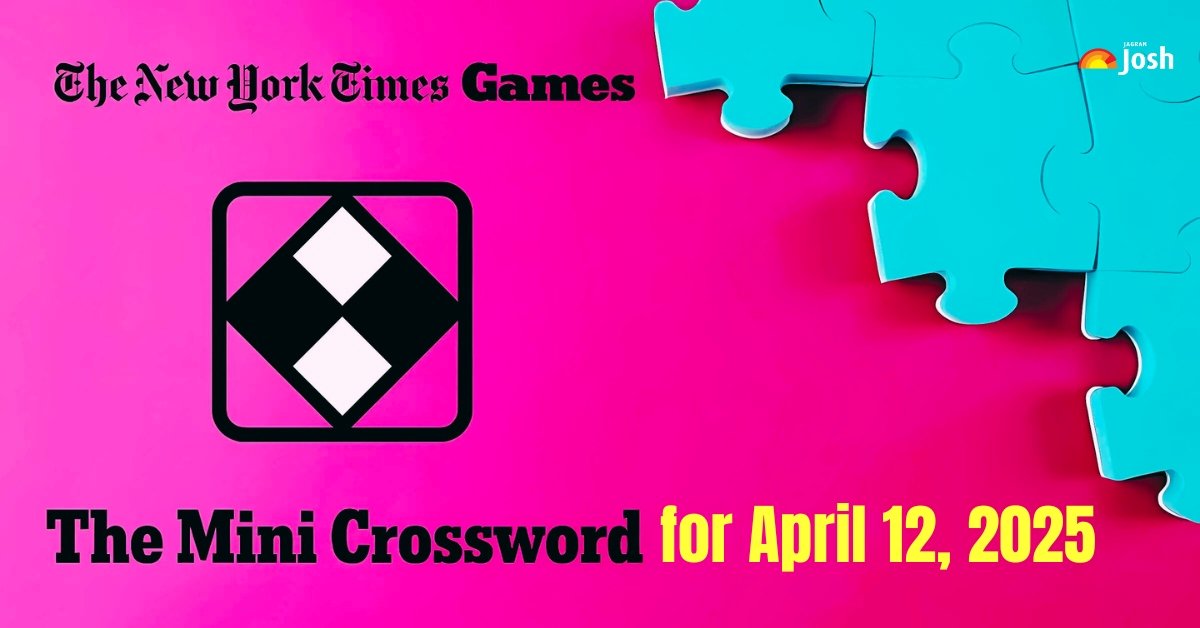 NYT Mini Crossword Clues And Answers: Wednesday, April 9th