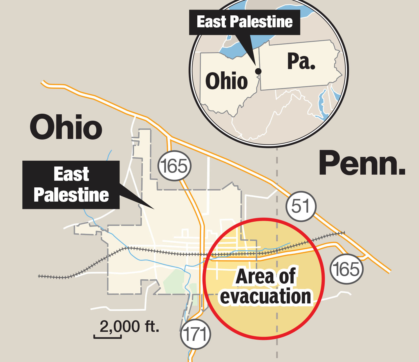 Ohio Train Derailment: Investigation Into Prolonged Toxic Chemical Presence In Buildings Ohio Train Derailment: Investigation Into Prolonged Toxic Chemical Presence In Buildings