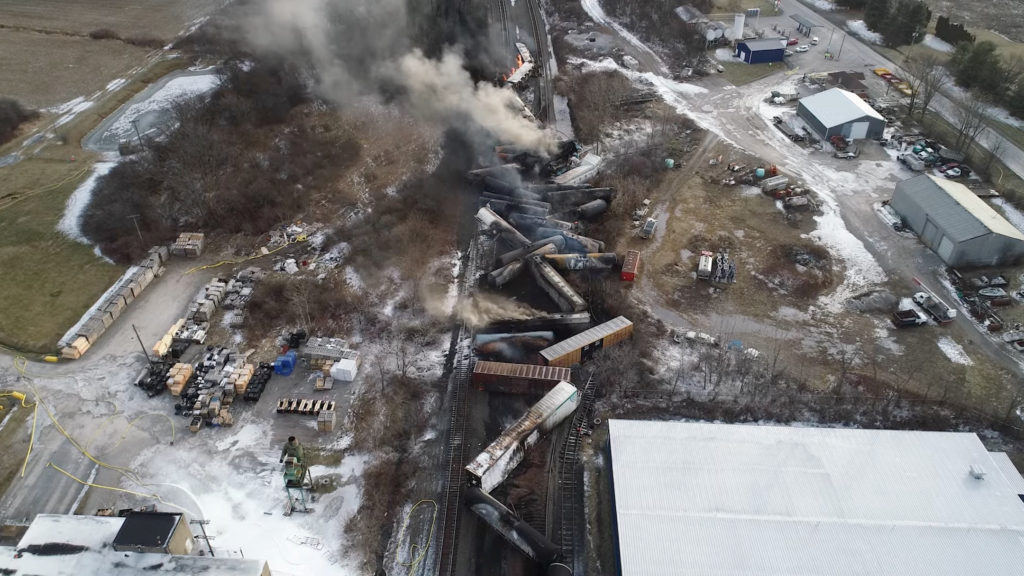 Ohio Train Derailment: Lingering Toxic Chemicals In Buildings Ohio Train Derailment: Lingering Toxic Chemicals In Buildings