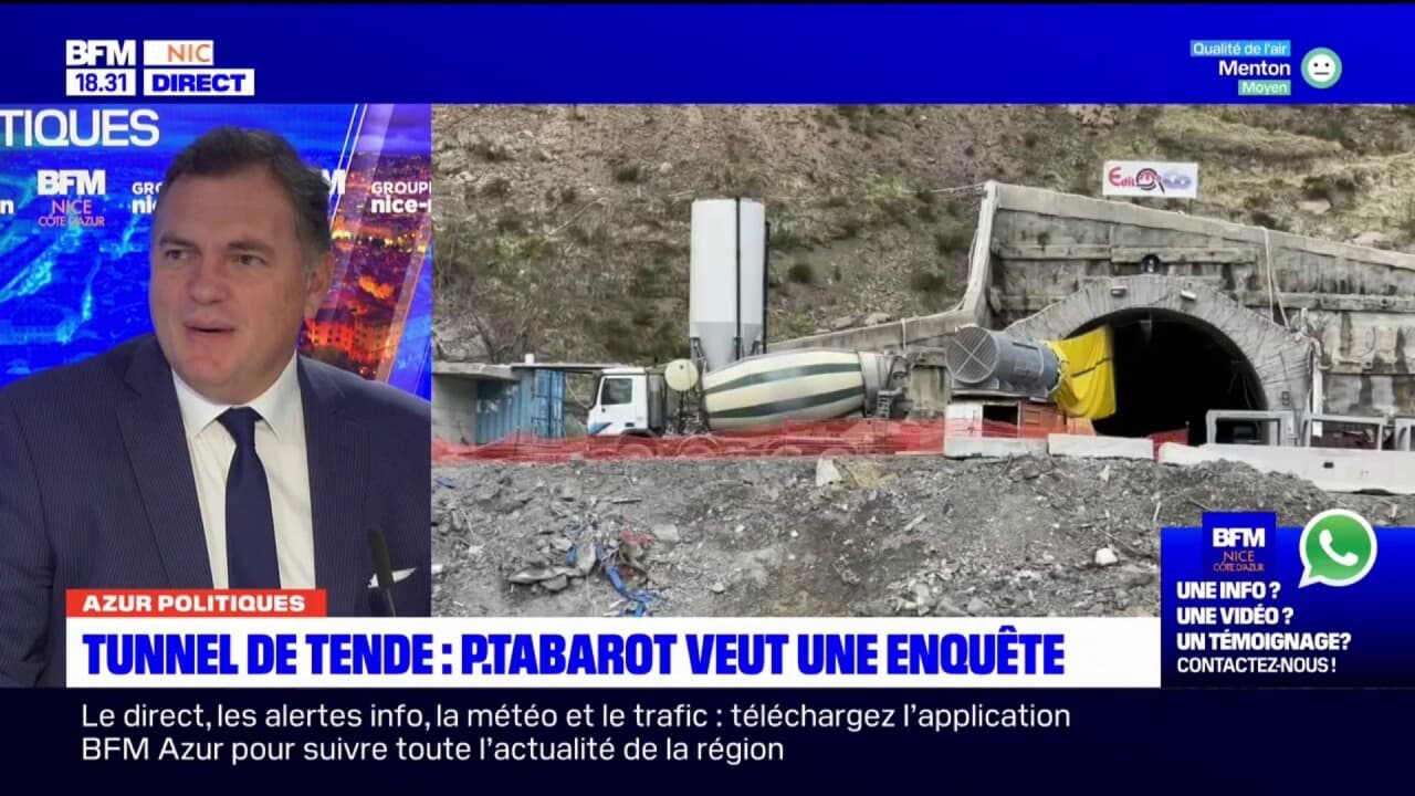 Ouverture Du Tunnel De Tende En Juin : Confirmation Du Ministre Tabarot