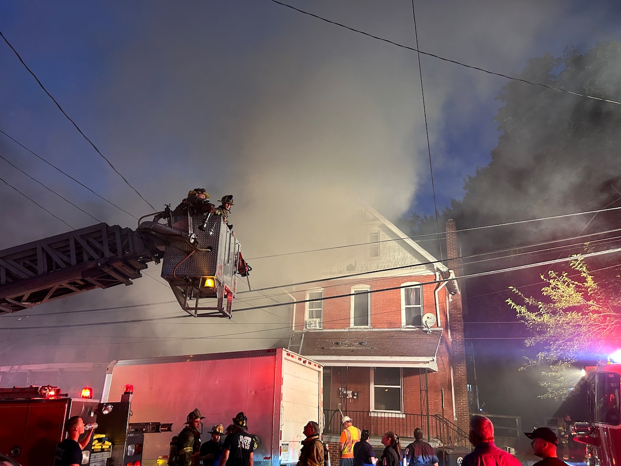 Overnight Fire Engulfs Dauphin County Apartment Building Overnight Fire Engulfs Dauphin County Apartment Building
