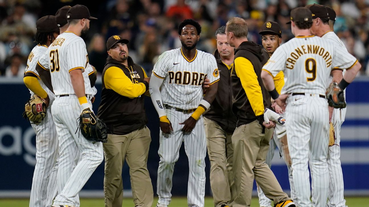 Padres' Arraez Out: 7-Day Concussion Injured List Padres' Arraez Out: 7-Day Concussion Injured List