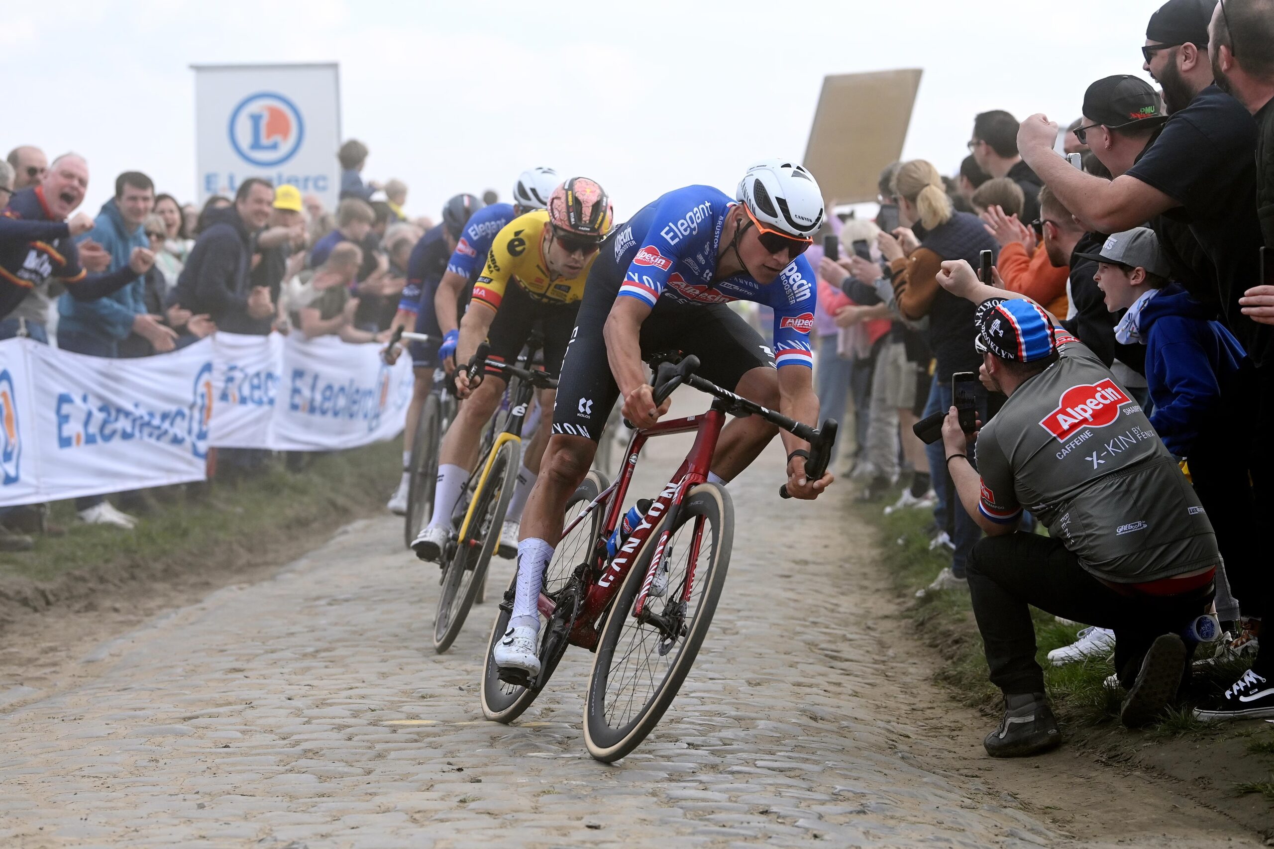 Paris-Roubaix 2024: Van Der Poel Takes Third, Pogacar Lags