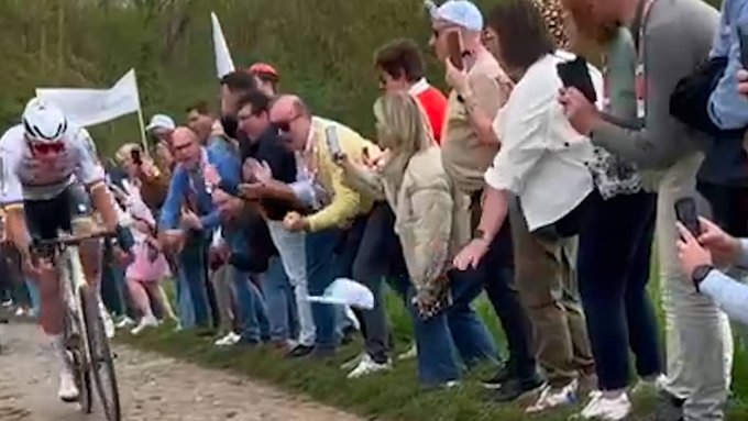 Paris-Roubaix: Update On Bottle-Throwing Incident Involving Mathieu Van Der Poel Paris-Roubaix: Update On Bottle-Throwing Incident Involving Mathieu Van Der Poel