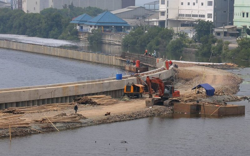 Pembangunan Giant Sea Wall: Menko AHY Tinjau Proyek Strategis Nasional Pembangunan Giant Sea Wall: Menko AHY Tinjau Proyek Strategis Nasional