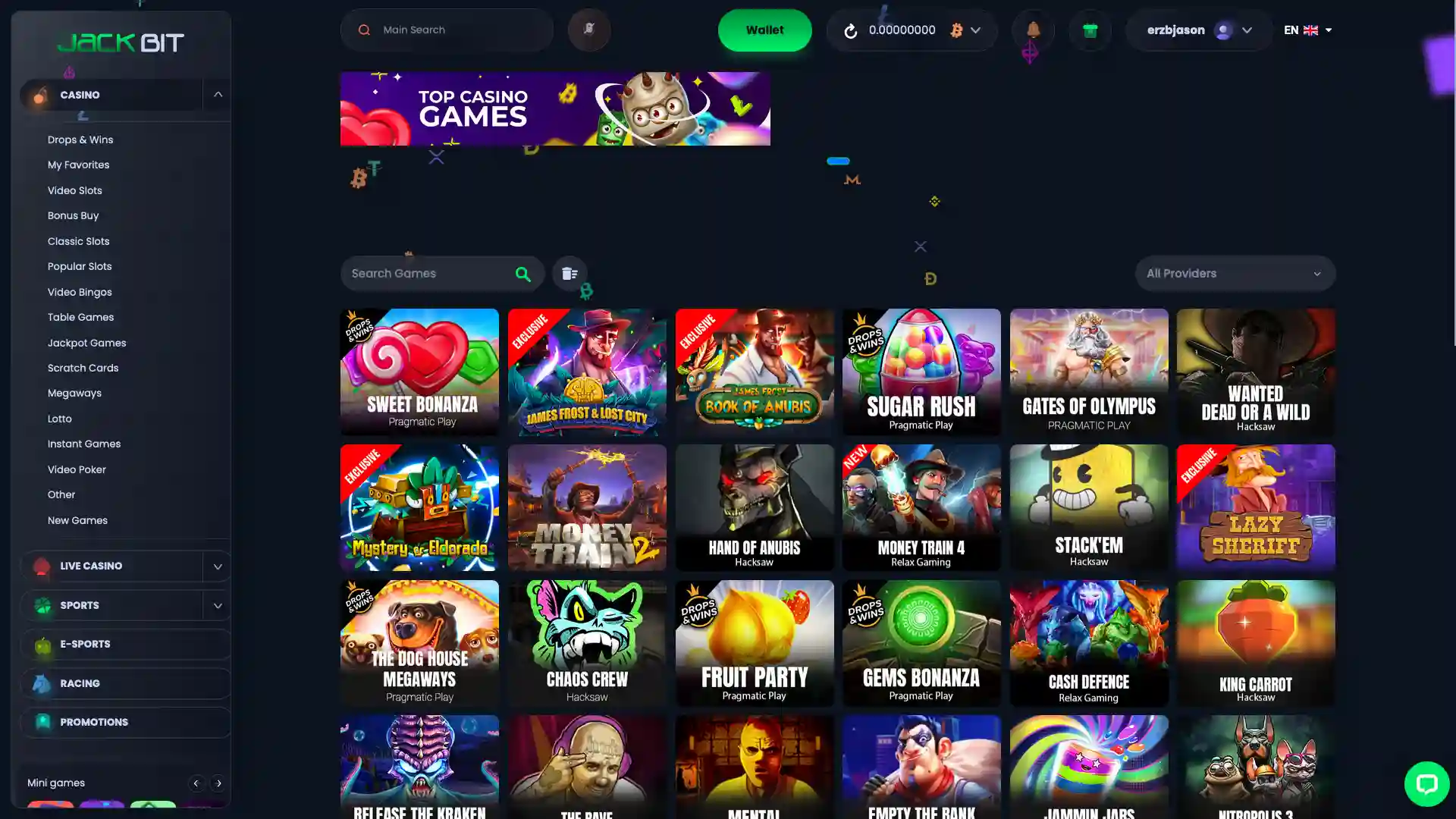 Play At The Best Crypto Casino 2025: JACKBIT's Bitcoin Games Play At The Best Crypto Casino 2025: JACKBIT's Bitcoin Games