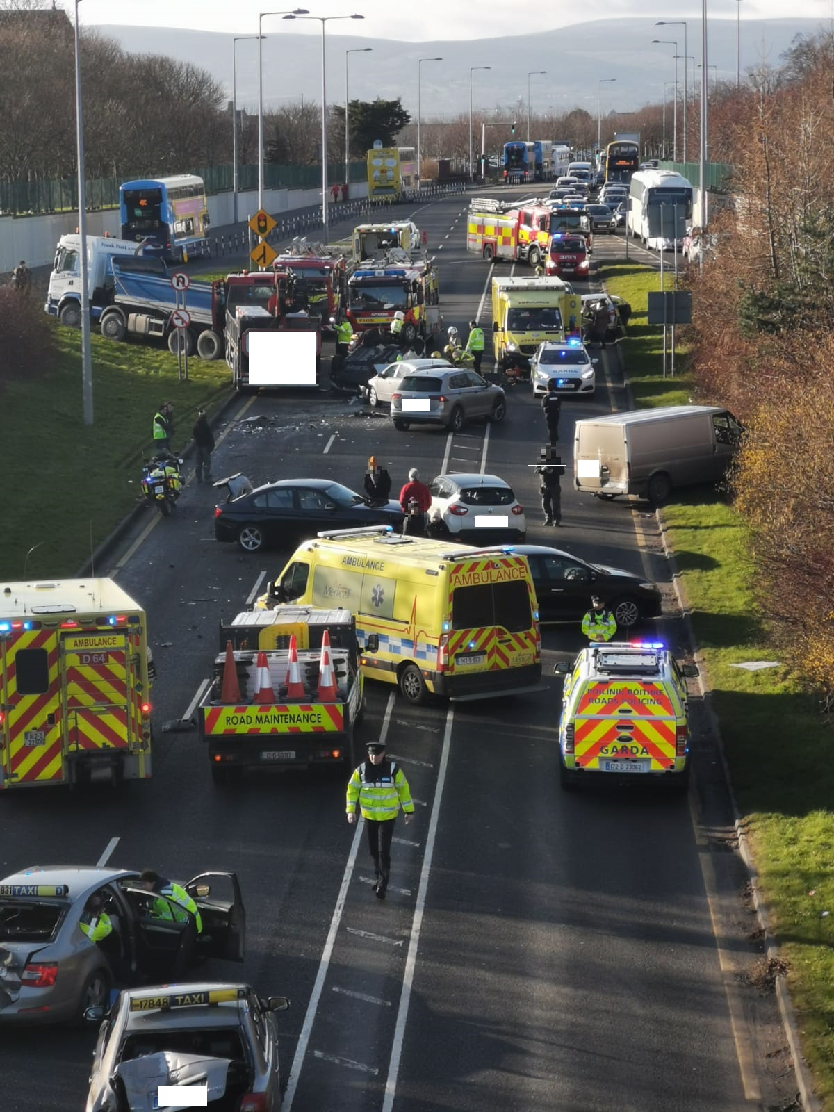 Princess Road Accident: Emergency Services Respond To Pedestrian Hit By Vehicle Princess Road Accident: Emergency Services Respond To Pedestrian Hit By Vehicle