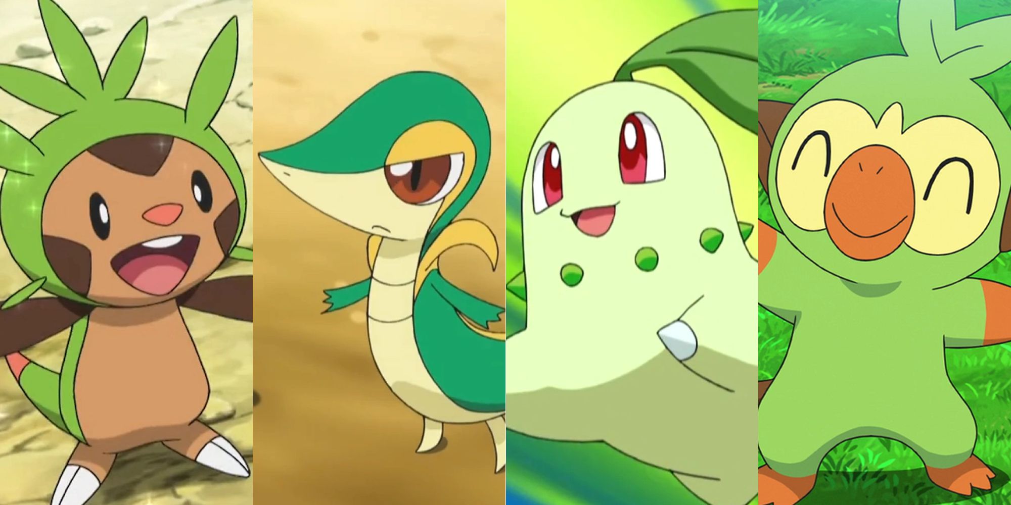 Ranking The Best Grass-Type Pokémon Starters Ranking The Best Grass-Type Pokémon Starters