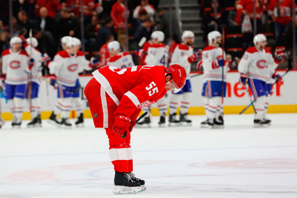 Red Wings' Playoff Hopes Fade After Vegas Loss Red Wings' Playoff Hopes Fade After Vegas Loss