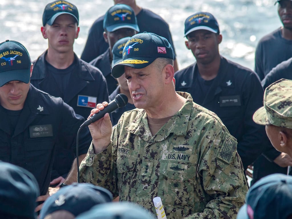 Robert P. Burke: Former Four-Star Admiral Convicted On Bribery Charges Robert P. Burke: Former Four-Star Admiral Convicted On Bribery Charges