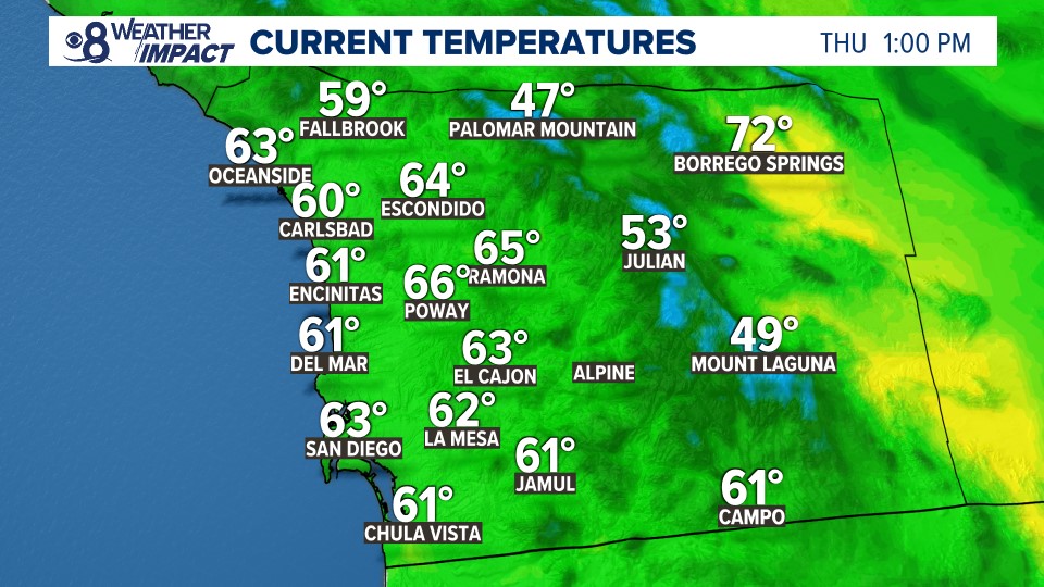 San Diego Weather: 4-Day Forecast Of Warm, Sunny Conditions San Diego Weather: 4-Day Forecast Of Warm, Sunny Conditions