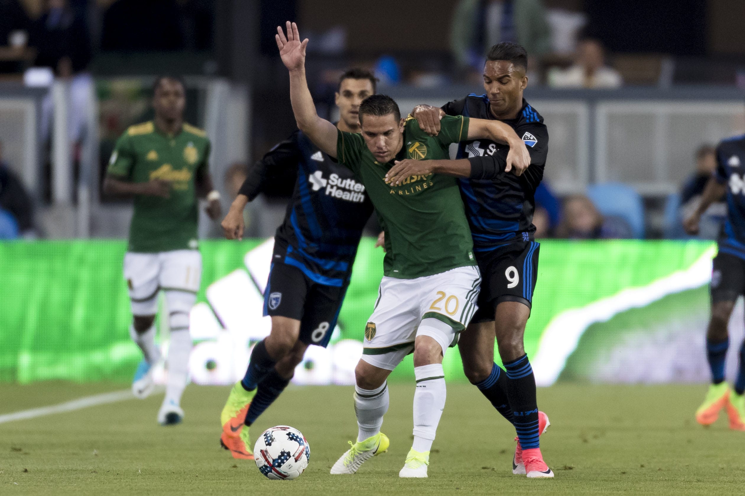 San Jose Earthquakes Secure 4-1 Victory Over Portland Timbers San Jose Earthquakes Secure 4-1 Victory Over Portland Timbers