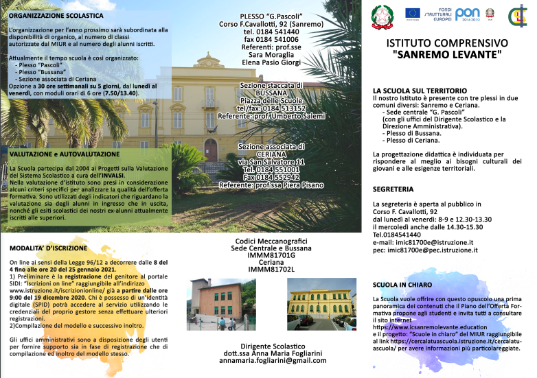 Sanremo: Iscrizioni Trasporto Scolastico Aperte