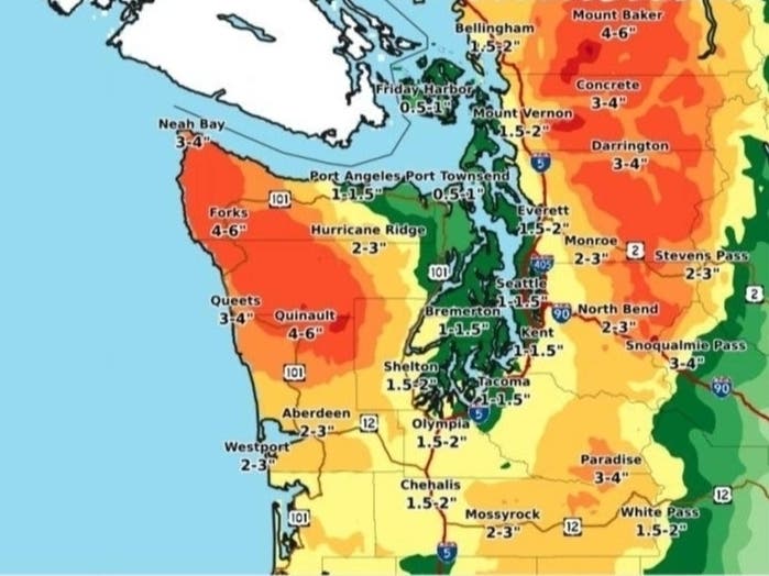 Seattle Rain: Weekend Weather Update Seattle Rain: Weekend Weather Update