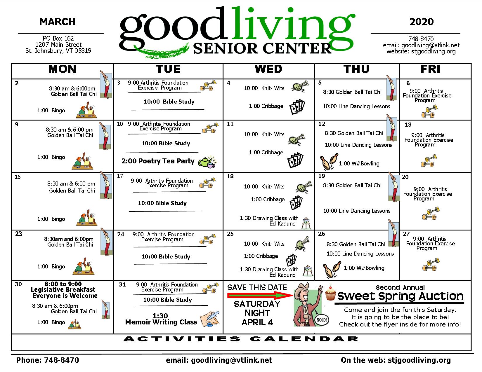 Senior Travel & Activities: A Monthly Calendar Of Events Senior Travel & Activities: A Monthly Calendar Of Events