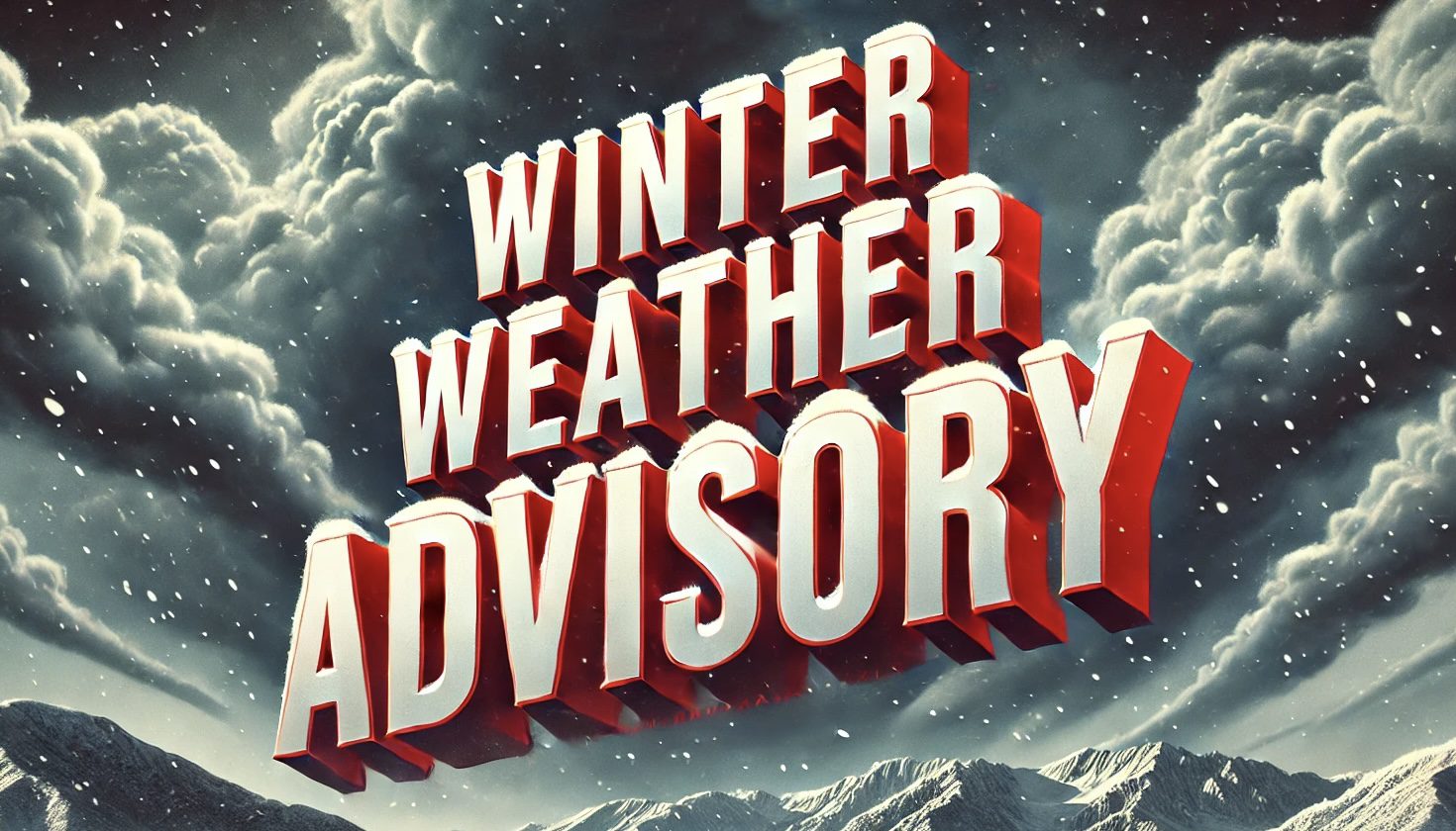 Severe Weather Alert: Wind Advisory With Snowfall Tuesday Severe Weather Alert: Wind Advisory With Snowfall Tuesday