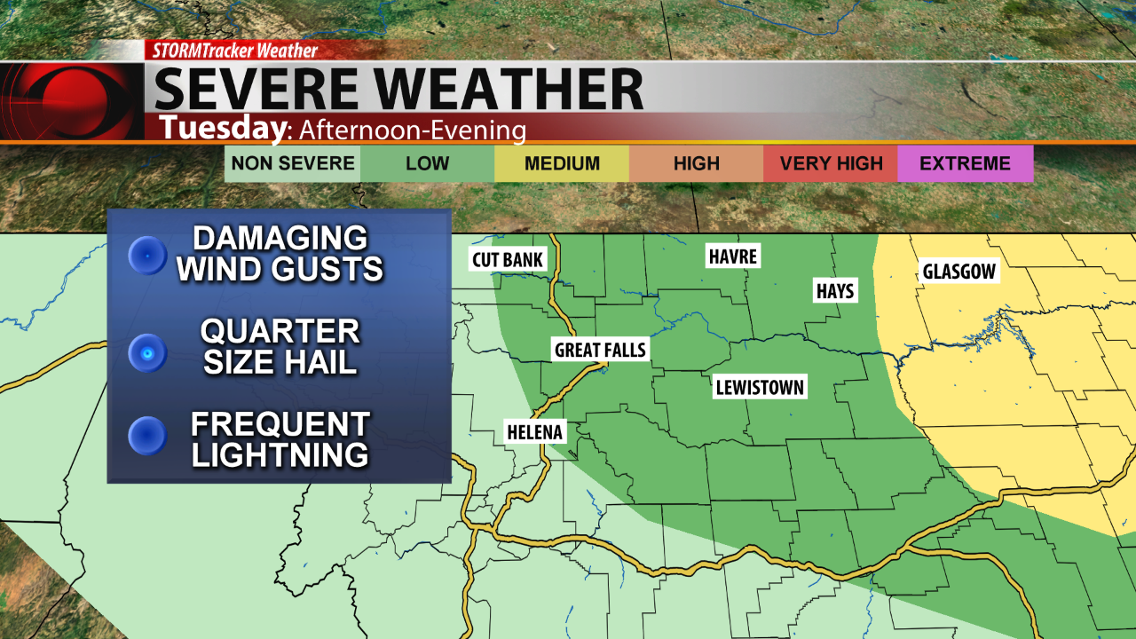 Severe Weather Possible Monday: Overnight Storm Chances Severe Weather Possible Monday: Overnight Storm Chances