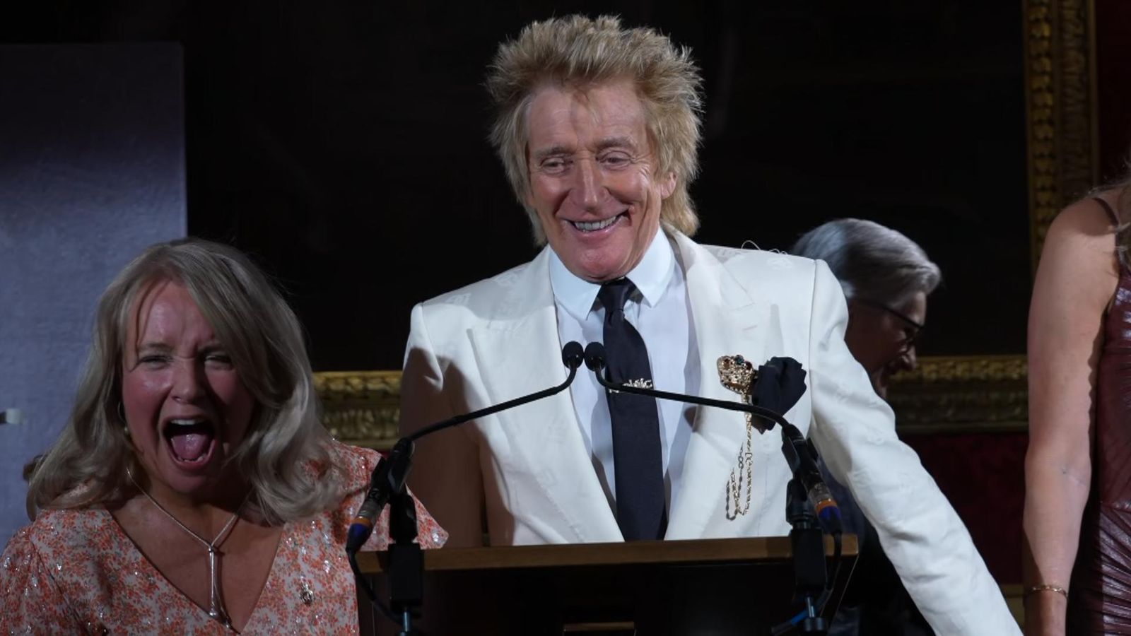Sir Rod Stewart Honored With Lifetime Achievement Award
