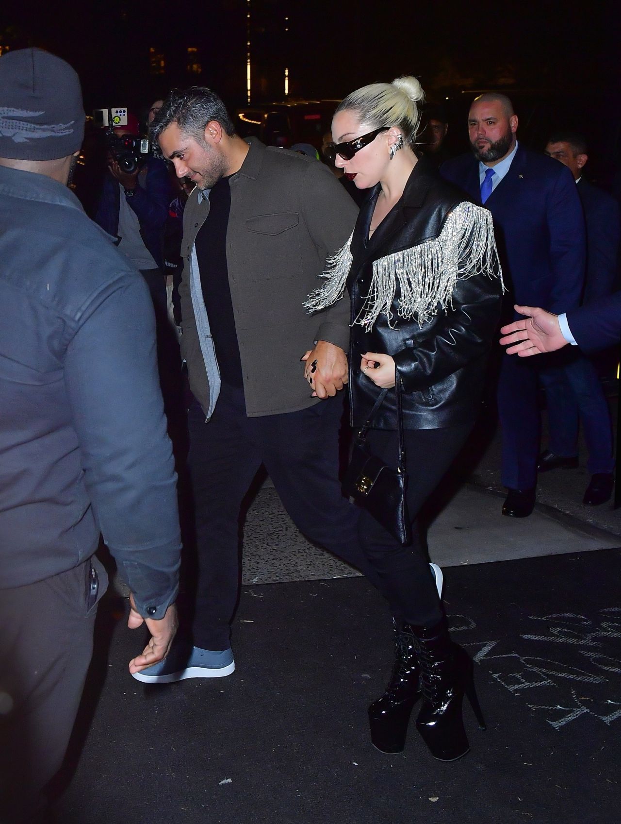 SNL Afterparty: Lady Gaga's Romantic Arrival With Michael Polansky SNL Afterparty: Lady Gaga's Romantic Arrival With Michael Polansky